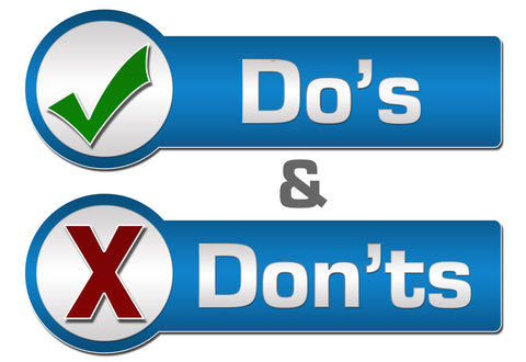 Ride sharing do's and don'ts