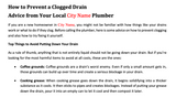 How to Prevent a Clogged Drain Advice from Your Local City Name Plumber